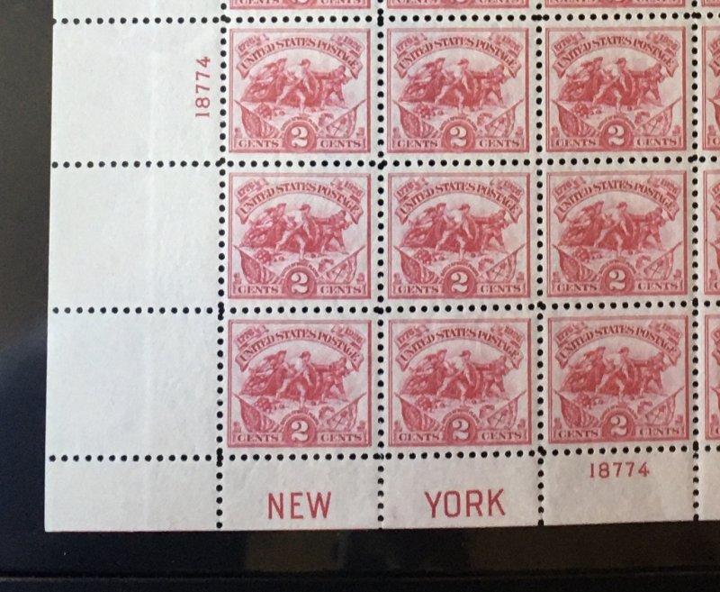 US 630 Sheet MNH-OG