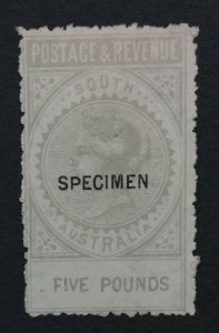 MOMEN: SOUTH AUSTRALIA SC #90s SPECIMEN UNUSED LOT #191444-736