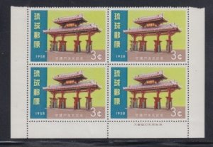 Ryukyu    #54  bl      mnh    $5.00