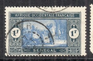 French Senegal 1914 Early Issue Fine Used 1F. NW-231075