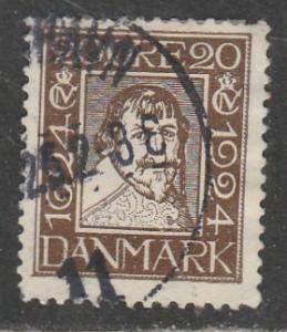 Danemark  1924  Scott No. 174  (O) ($$)