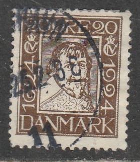 Danemark  1924  Scott No. 174  (O) ($$)