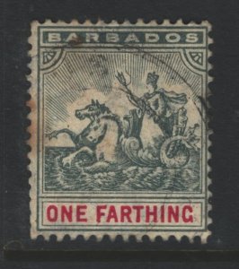 Barbados Sc#90 Used