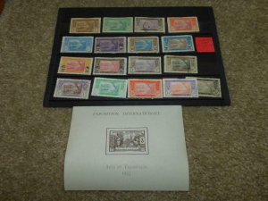 IVORY COAST (COTE D IVOIRE) SMALL LOT W/SOUVENIR SHEET, USED & UNUSED