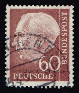 Germany #715 Theodor Heuss; Used