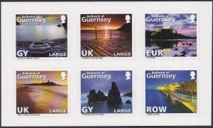 1082 Views of Guernsey Sheet MNH