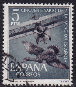 Spain - 1961 - Scott #1043 - used - Aviation