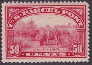 U.S. Sc# Q10 Dairying 50¢ Parcel Post MNH CV $525.00 Stk #1