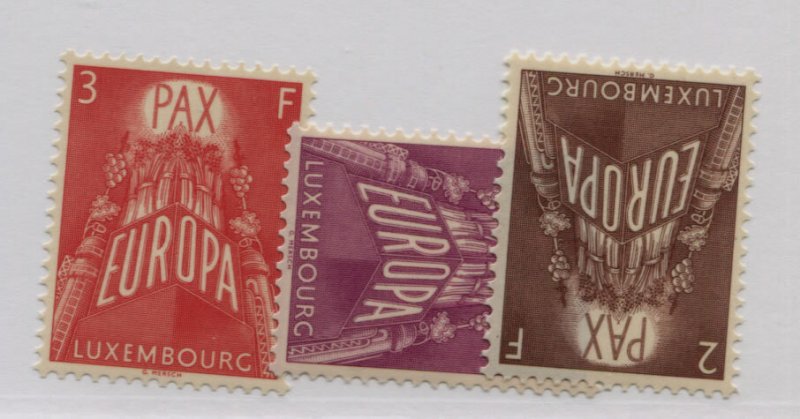 LUXEMBOURG  329-31   MNH