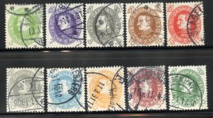 Denmark # 210-19, Used. CV $ 55.05