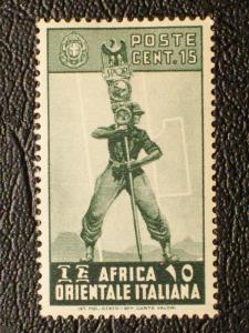 Italian East Africa #5 unused