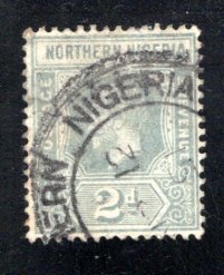 Northern Nigeria #42, VF Used, CV $17.00  ...  4540043