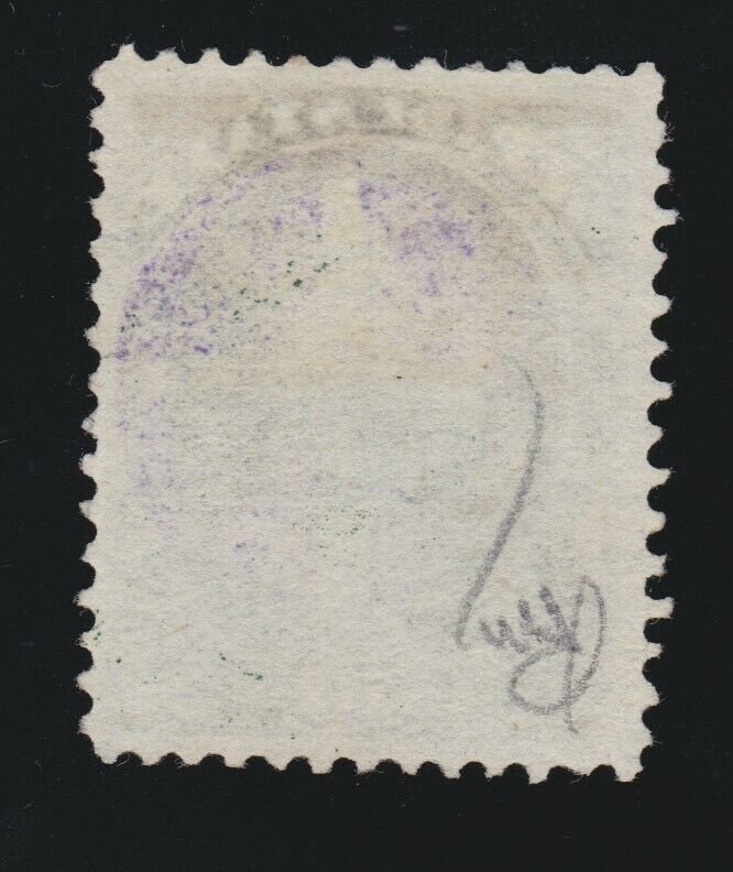 US O66 30c State Department Used w/ Violet Quartered Cork Cancel SCV $185