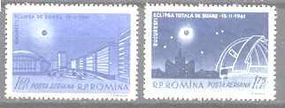 Romania C106-07 MNH Space SCV2.35