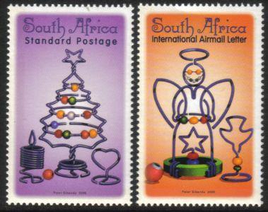 South Africa - 2005 Christmas Set MNH** SG 1560-1561