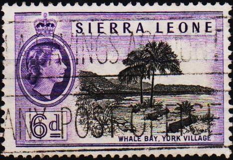 Sierra Leone. 1956 6d S.G.216 Fine Used