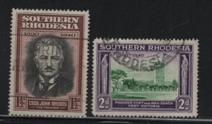 SOUTHERN RHODESIA  ,58-59    USED