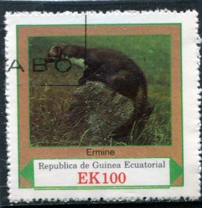 Equatorial Guinea 1977 ERMINE 1 value Perforated Fine Used