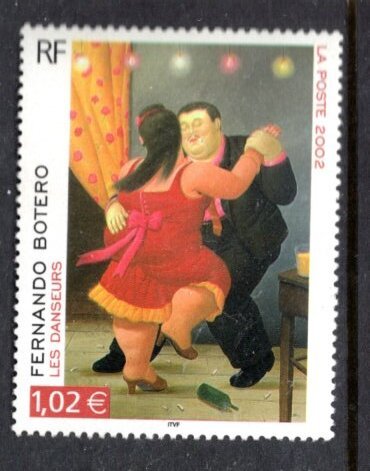 FRANCE 2871 MNH VF les Danseurs - Botero