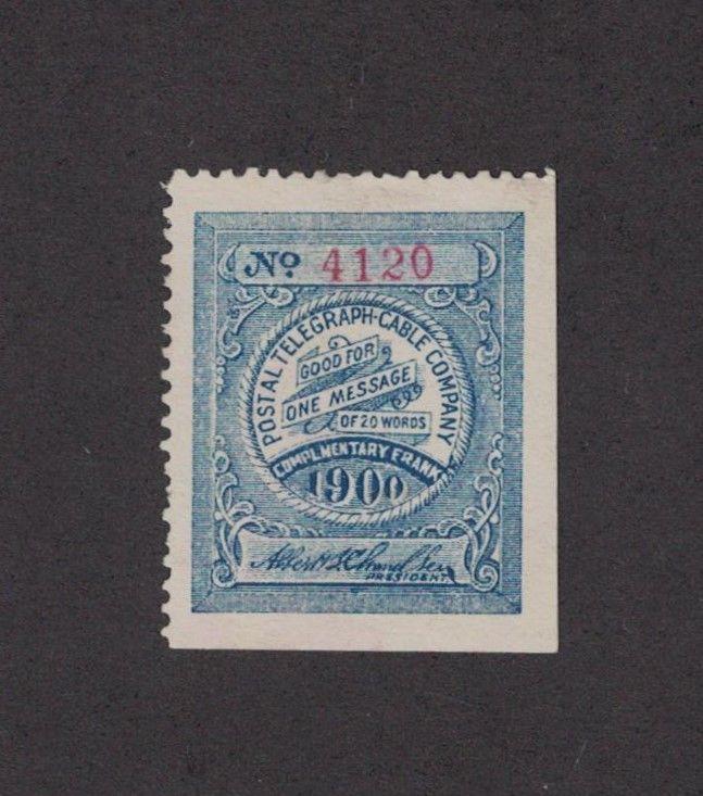 Scott 15T20A - Telegraph Stamp. Single. MH. OG. I Missing.       #02 15T20Aa