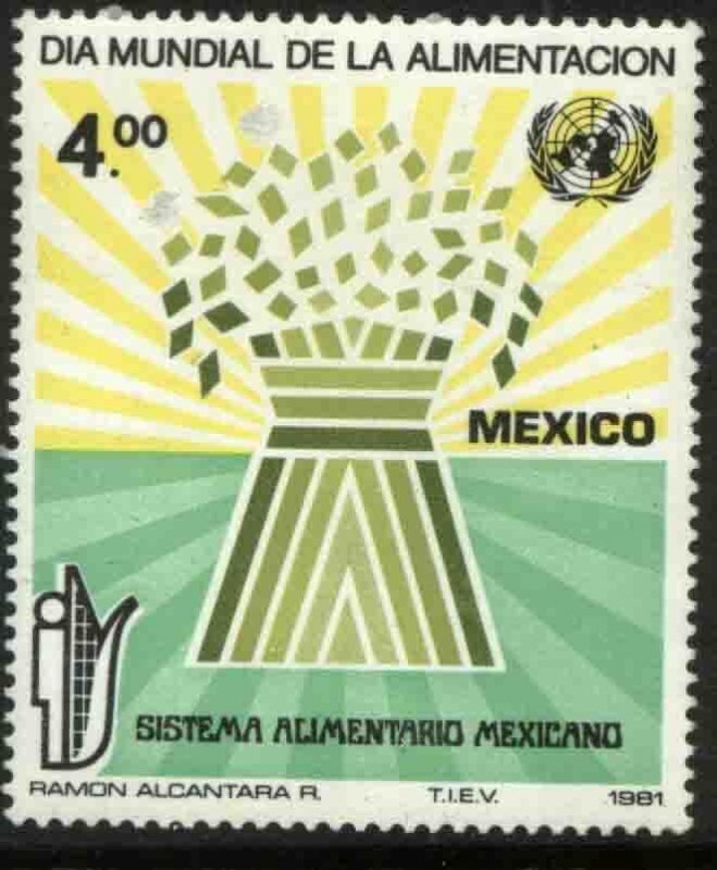 MEXICO 1254 World Food Day MINT, NH. VF.