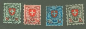 Switzerland #200-203 Used Single (Complete Set)