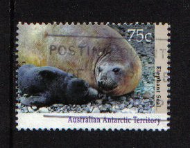 Australian Antarctic Territory L85 Used 1992 Wildlife 75c.