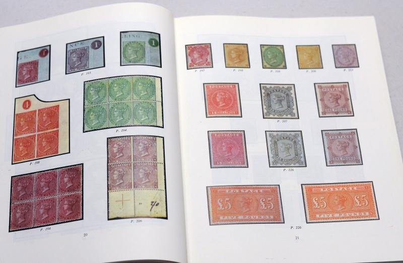 The British Postage Stamp of the Nineteenth Century Hardcover Book 270 pages 