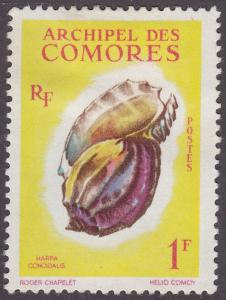 Comoro Islands 49 SeaShells 1962