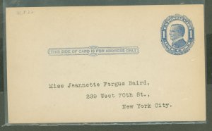 US UX22 addressed, no cancel