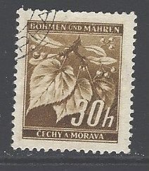 Bohemia and Moravia Sc # 24A used (BBC)