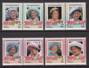 Tuvalu Vaitupu 51-54 Queen Mother MNH VF