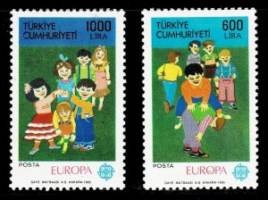 Turkey 2440-2441 - MH - Europa - children. Tiny HR