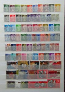 GB Wilding values to 1/6 Machin values to £1.17 + commemorative issues Used