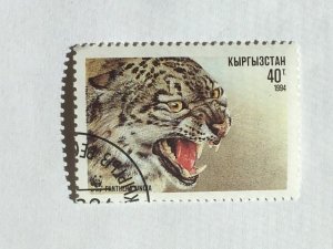 Kyrgyzstan – 1994 – Single “Mammal” Stamp –SC# 32 - CTO