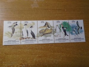 Australian Antarctic Territory  #  L55a-e  MNH   Birds