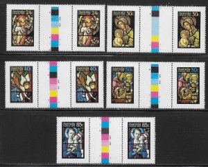 Australia 927-31 1984 Christmas set G/P MNH