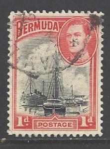 Bermuda Sc # 118 used (DT)