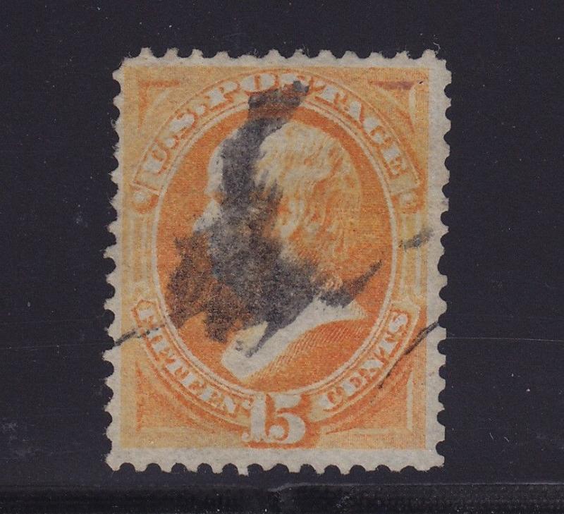 141 F-VF used neat cancel PSE cert. rich color cv $ 1500 ! see pic !