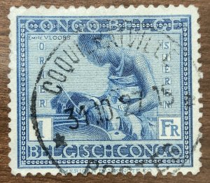 AlexStamps CONGO #104 XF Used SON