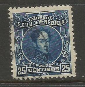 VENEZUELA 263a VFU BOLIVAR V076-2