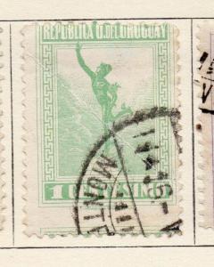 Uruguay 1921 Early Issue Fine Used 1c. 141307