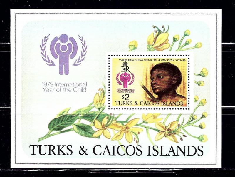 Turks and Caicos Is 390 MNH 1979 Intl Year of the Child