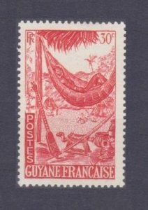 1947 French Guyana 234 Woman Resting in a Hammock