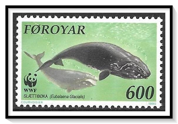 Faroe Islands #210 Whales WWF MNH