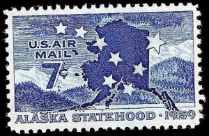 # C53 MINT NEVER HINGED ALASKA STATEHOOD