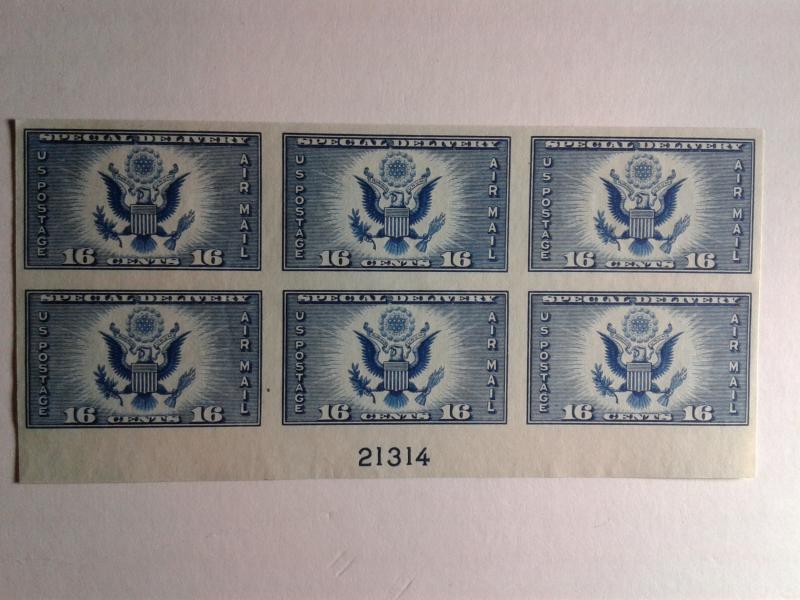 SCOTT # 771 PLATE BLOCK OF 6 GEM MINT NEVER HINGED POST OFFICE FRESH