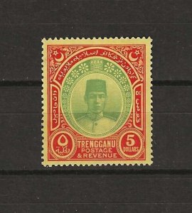 MALAYA/TRENGGANU 1921/41 SG 44 MLH Cat £650