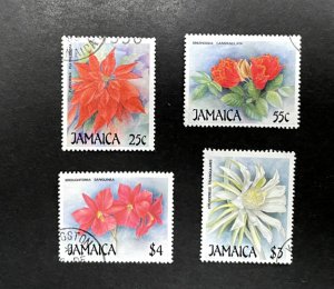 Jamaica: 1988  Christmas Flowers, Very Fine Used