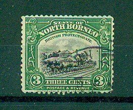 North Borneo sc# 138 used cat value $.30